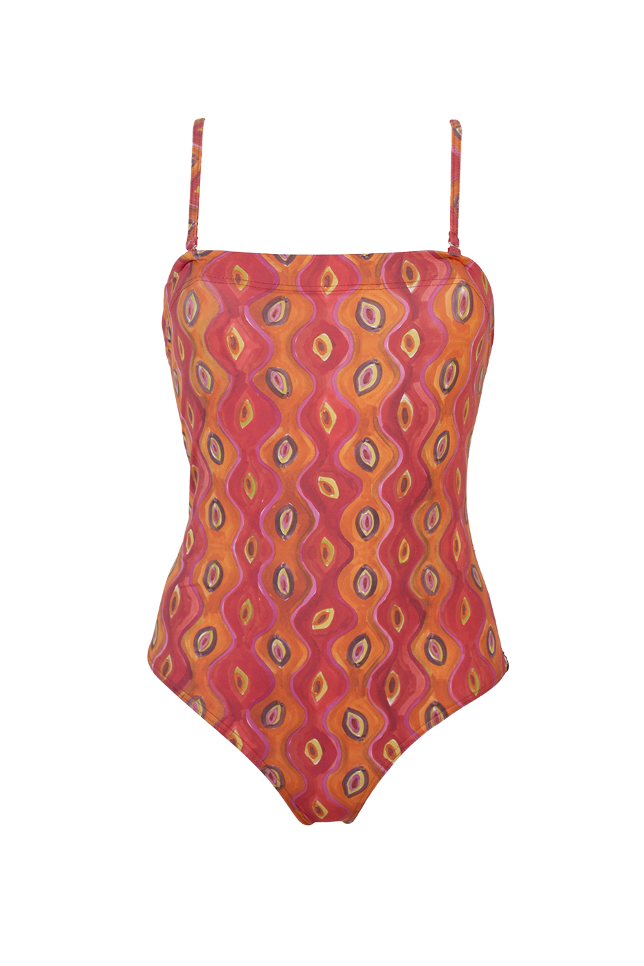 Traje de baño Praia Babu Rojo