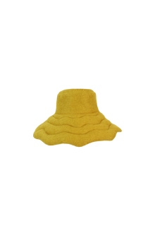 Sombrero Gran Bucket Pulpo Mostaza 