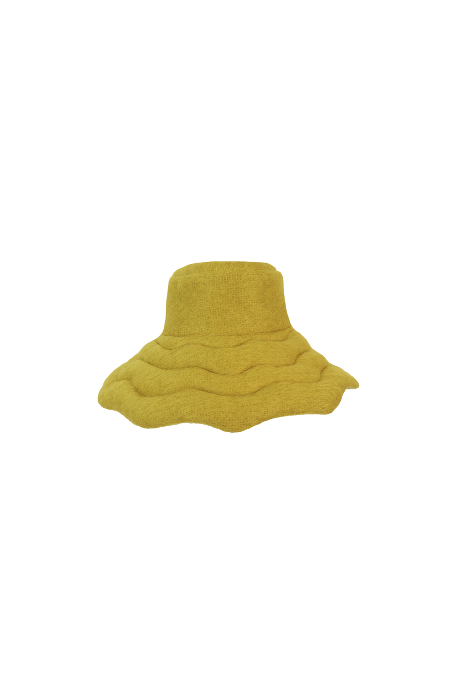 Sombrero Gran Bucket Pulpo Mostaza 