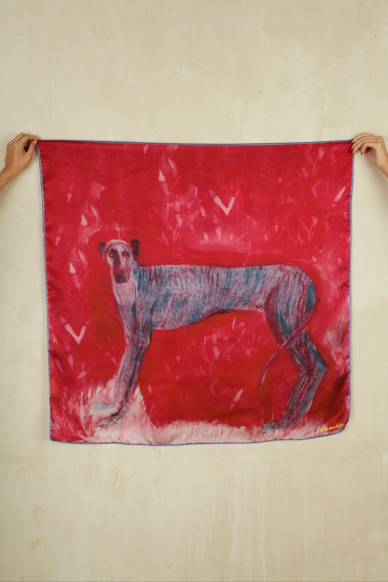 Silk Scarf Algo Galgo