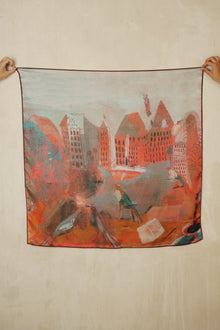 Silk Scarf Ciudad Alada