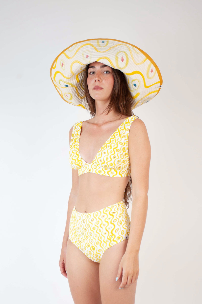 Top de bikini Ipanema Umba Amarillo