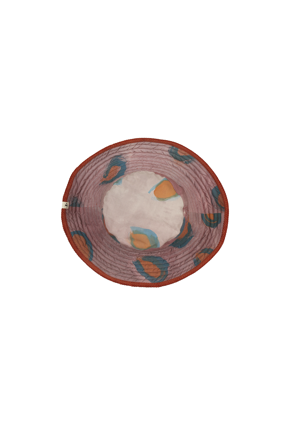 Sombrero Leopardo Ladrillo Naranja Gran Bucket