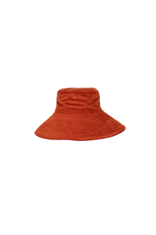 Sombrero Leopardo Ladrillo Naranja Gran Bucket