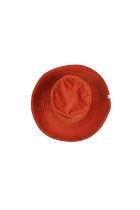 Sombrero Leopardo Ladrillo Naranja Gran Bucket