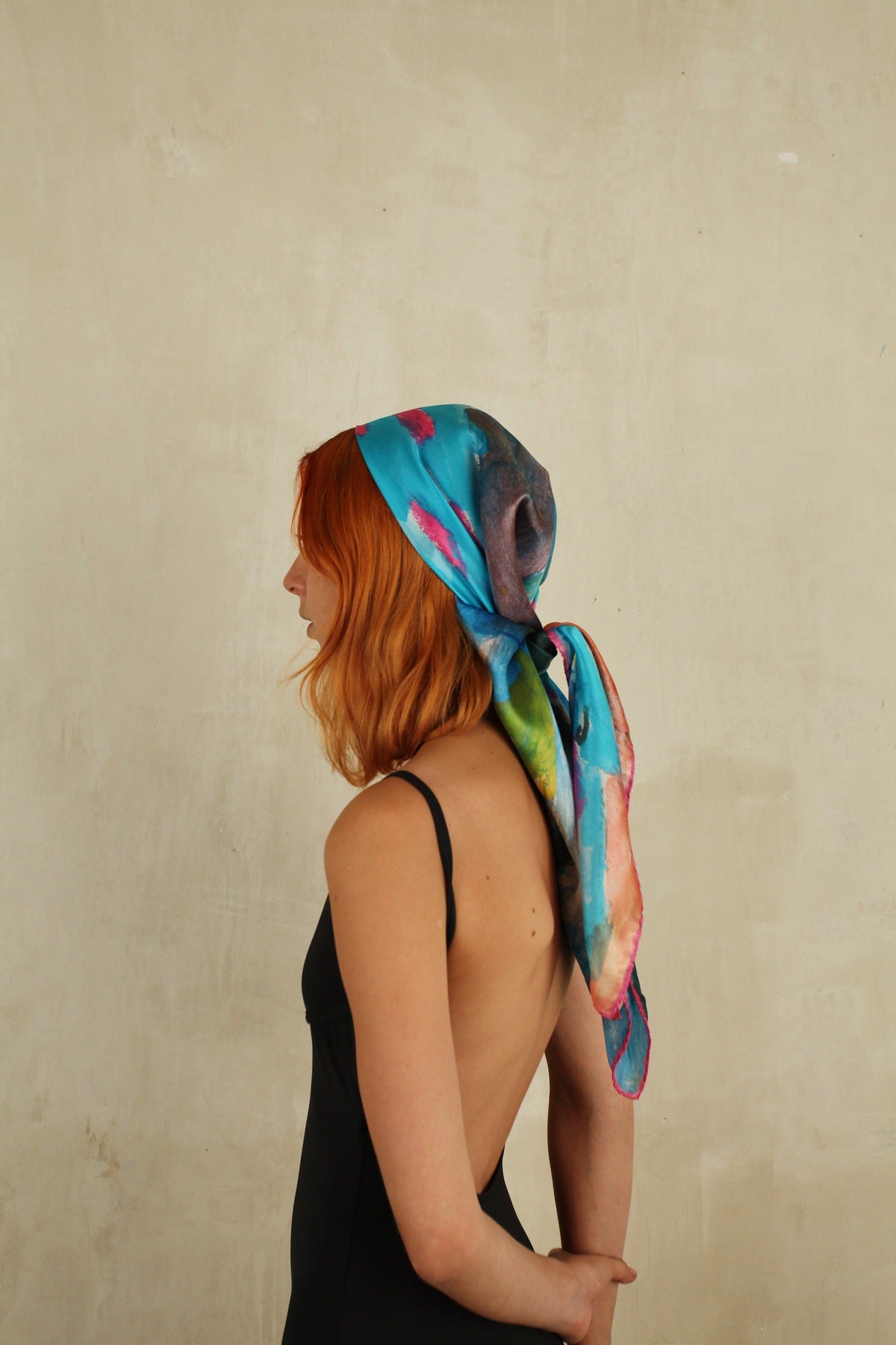 Silk Scarf Lole Limones