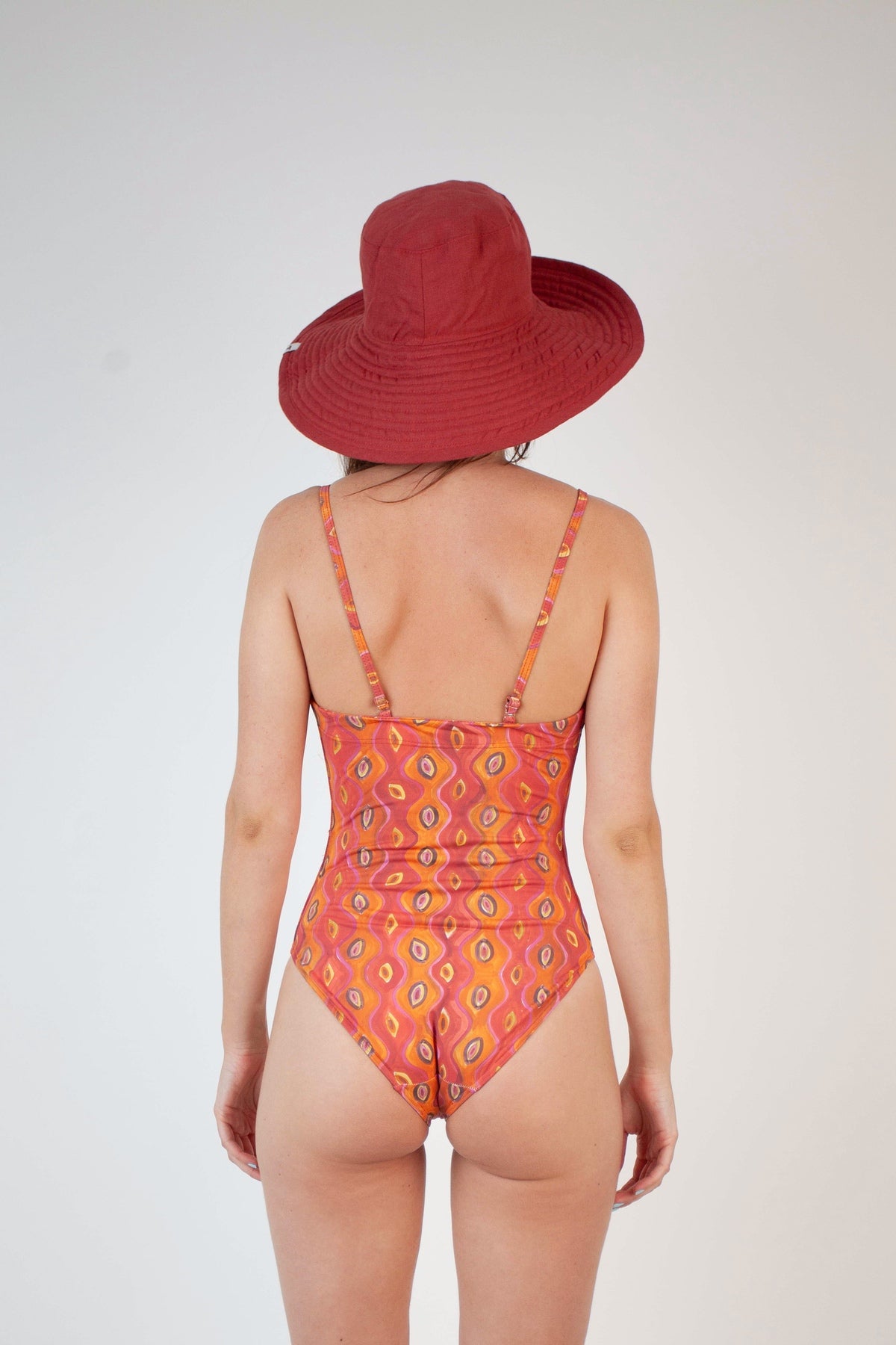 Traje de baño Praia Babu Rojo