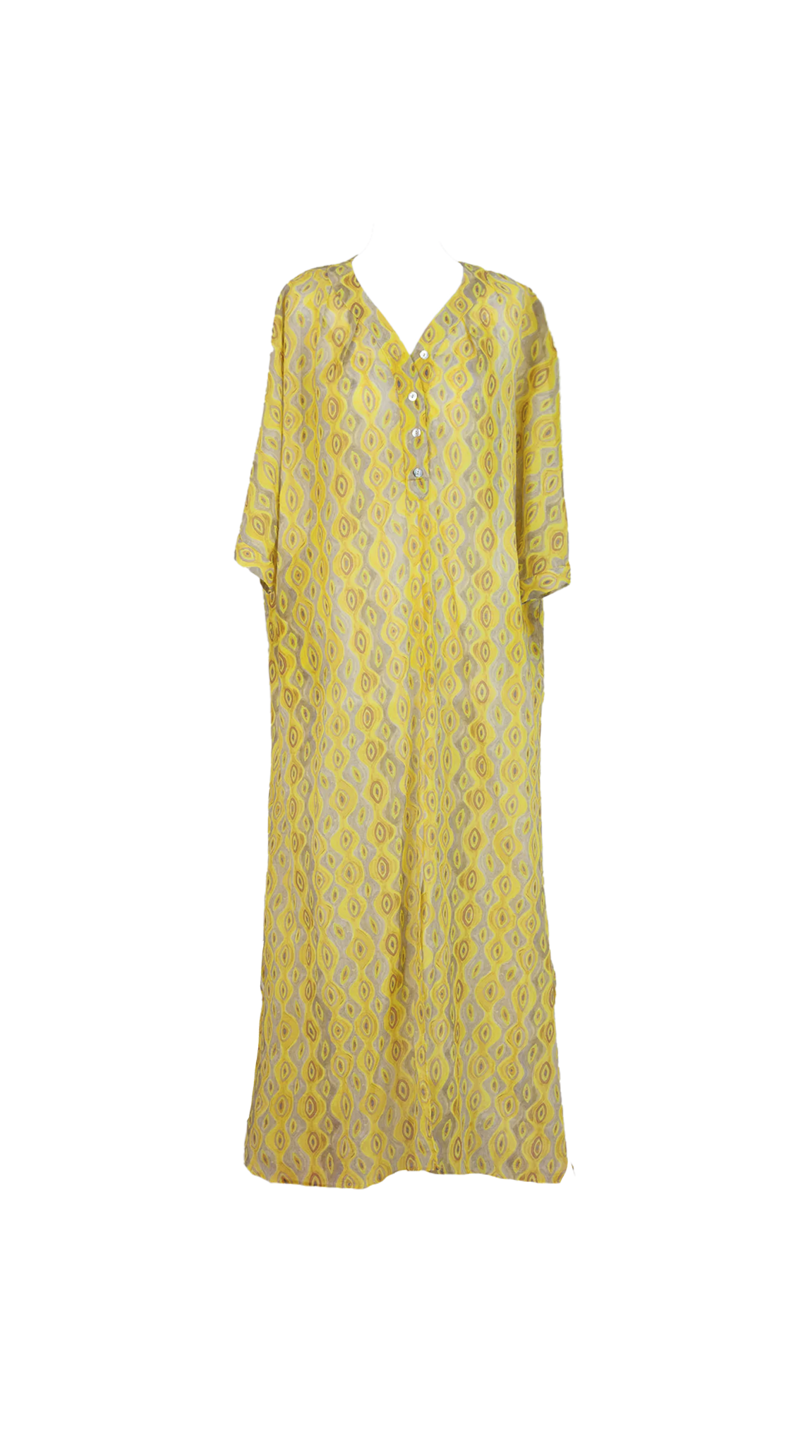 Kaftan Recife Babu Yellow